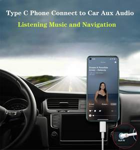 Cable Auxiliar de Nailon <span class=keywords><strong>HANTAI</strong></span> Ht-23 de Alta Calidad, 1M, para iPhone y Samsung, Conector de 3.5mm, Compatible con Auriculares, Altavoces Estéreo para Casa/Auto, 4K 8K - Product Image 3