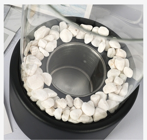 <span class=keywords><strong>Caminetto</strong></span> a Etanolo Moderno Autoportante in Acciaio di Alta Qualità, Braciere da Tavolo a <span class=keywords><strong>Bioetanolo</strong></span> per Uso Interno - Product Image 6