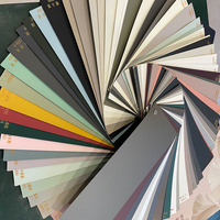 Films PVC durables couleur unie, papier contact facile à poser, carreaux de salle de bain, papier peint, autocollant placage bois, revêtement mural pour pièce