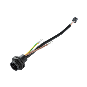 Фиксированный гнездовой разъем 3X сварной кабель 2,5 мм и кабель Cat5e Cat6e Интернет-кабель, 30A ток IP67 водонепроницаемый разъем - Product Image 1