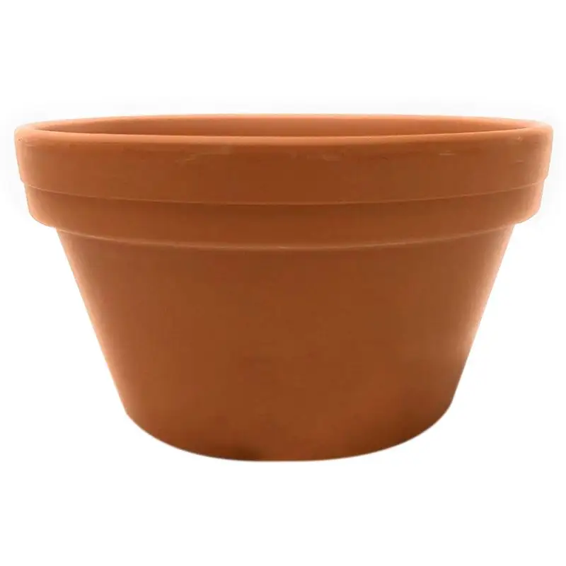 custom home decor Terracotta Half Round Flower Pot