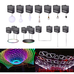 Système d'éclairage cinétique Orbis Fly, boule de levage LED, treuil DMX, éclairage de boule - Product Image 1