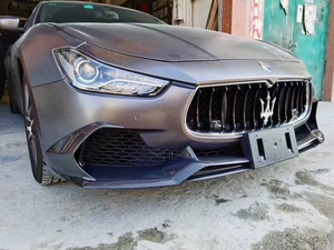 ชุดแต่งคุณภาพสูง Runde สำหรับ Maserati Ghibli อัพเกรดสไตล์ <span class=keywords><strong>PK</strong></span> คาร์บอนไฟเบอร์ ชุดแต่งรอบคัน ประกอบด้วย สเกิร์ตหน้า สเกิร์ตข้าง และดิฟฟิวเซอร์หลัง - Product Image 5