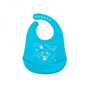 BPA-Free <span class=keywords><strong>Silicone</strong></span> impermeabile <span class=keywords><strong>bavaglino</strong></span> con cibo Catcher servizio di lavorazione del taglio personalizzato per l'alimentazione del bambino - Product Image 5