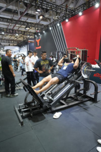 Máquina de Entrenamiento de Piernas Freeman en Oferta, Materiales de Acero, <span class=keywords><strong>Serie</strong></span> Pantheontech, Hack Squat Hidráulico Ajustable - Product Image 3