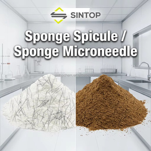 Extrait d'éponge hydrolysée biologique à 99 % pour le microneedling <span class=keywords><strong>bio</strong></span>, soin professionnel de la peau, poudre de spicules d'éponge hydrolysée - Product Image 3