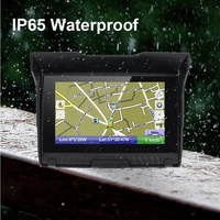 Navegador GPS para Motocicleta Noouo de 5.0 Pulgadas, Impermeable IP65, Certificado ROHS, con Sistema Operativo Win CE 6.0, 1 Año de Garantía, Visor de Fotos y Radio