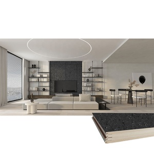 Décoration intérieure Panneau composite bois-plastique imperméable alternatif Revêtement mural WPC - Product Image 4