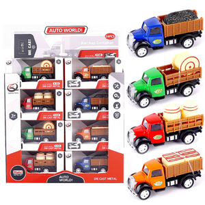 批发儿童压铸汽车模型套装摩擦动力小合金金属汽车玩具迷你拉回压铸汽车 - Product Image 2