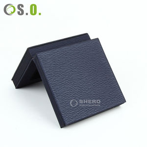 Cajas de joyería de cuero PU con diseño único y logotipo personalizado para anillos, colgantes, pulseras, brazaletes y collares. - Product Image 1