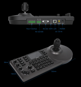 PTZ-Kamera-Controller 4D-Joystick 3-Zoll-LCD Hersteller Großhandel PoE für Rundfunk und Fernsehen Akademisches <span class=keywords><strong>Seminar</strong></span> - Product Image 6