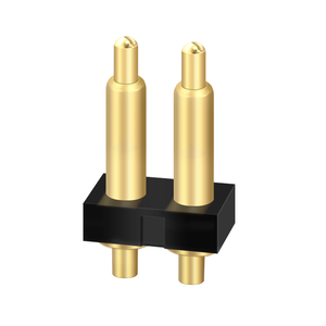 2Pin özelleştirmek <span class=keywords><strong>2</strong></span> Pin uzunluğu <span class=keywords><strong>2</strong></span>.54mm 5V 2A 12V 2A altın nikel kaplama tek sıra DIP Pogo pinli konnektör kişileri - Product Image 1