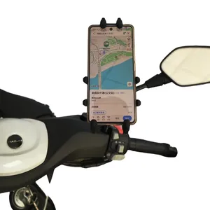 <span class=keywords><strong>Support</strong></span> de téléphone pour guidon de moto en forme de U TT02 (plastique ABS, origine Chongqing, nouveau design tendance national) - Product Image 5