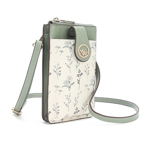 Sac à téléphone mini en cuir véritable pour femme, vente en gros Chine 2022, avec chaînes décoratives en PU écologique, petit support simple pour iPhone 13 - Product Image 5