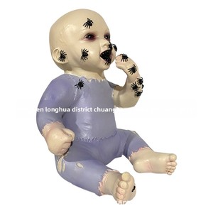 Accessoires de poupée araignée d'horreur pour Halloween avec design de fuite de chambre <span class=keywords><strong>hantée</strong></span> Modèle 005 - Product Image 2