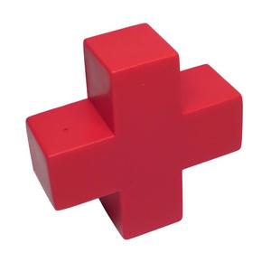 Palline Antistress Personalizzate a Forma di Croce Rossa e Verde, Logo Promozionale, Morbide in TPR, Regalo Medico, Pronto Soccorso, Salute e Benessere - Product Image 5