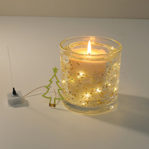 Candela Profumata di Lusso Romantica di Alta Qualità in Cera <span class=keywords><strong>Gel</strong></span> con Luce LED in Vendita - Product Image 6