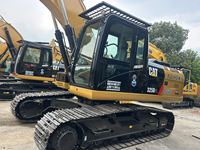 Excavatrices sur chenilles CAT 325D de 25 tonnes d'occasion, excavatrice d'occasion de 25 tonnes avec cabine