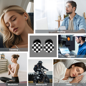 จุกอุดหูซิลิโคนแบบปรับแต่งโลโก้ได้ สำหรับนอนหลับ ป้องกันเสียงรบกวน ลดเสียงดัง ใช้ซ้ำได้ - Product Image 5