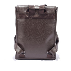Sac à dos d'école élégant en cuir PU de haute qualité avec fermeture éclair et doublure en polyester, style national - Product Image 5