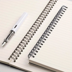 Papier épais A5 plastique couverture rigide journal à spirale cahier d'écriture pour femmes hommes travail fournitures scolaires - Product Image 6