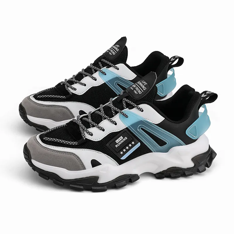 QE16-2021 yeni şık çin asya tarzı moda rahat ayakkabılar spor ayakkabı erkekler spor yürüyüş ayakkabısı