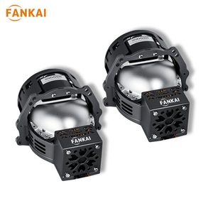 Faros Delanteros para Auto Fankai Y3 de Tres Lentes, Alta Potencia 75W, LED Láser Directo, Bi-xenón, Luz Alta y Baja, 50000H de Vida Útil, A6 A4 - Product Image 2