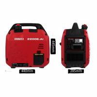 Climatiseur de stationnement 24V pour camion, silencieux, à essence, avec générateur CC 2KW et réservoir de carburant de 4,5 litres