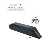 Batterie de vélo électrique 36V/48V/52V 10AH en gros d'usine, compatible avec les moteurs 500W/750W/1000W, avec BMS Bluetooth