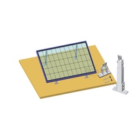 Kit de montage solaire ajustable en alliage d'aluminium le plus populaire pour panneaux photovoltaïques, support de fixation pour toit en tôle et toit plat |   Art Sign