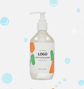 Soin Corps et Cheveux Bébé Tout-en-Un 2-en-1 – Formule Douce Sans Larmes Hydratante Nettoyage Délicat Quotidien – Soin de la Peau Bébé – Beauté Coréenne - Product Image 5