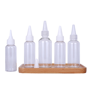 Muestra Gratis, Botella de Plástico de 1oz/2oz con Tapón de Rosca, para Aceite Cosmético, Color Ámbar, Blanco o Transparente, para Aceite Capilar - Product Image 2