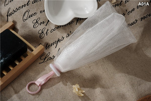 Xách Tay Hangable Sạch Bọt Lưới Túi A01 Tinh Tế Bọt <span class=keywords><strong>Net</strong></span> Cho Tắm Tắm Xà Phòng Saver Túi Cắt Dịch Vụ Bao Gồm - Product Image 3