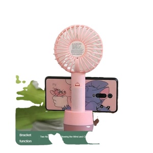 2026 New Arrivals <b>Usb</b> Rechargeable <b>Mini</b> Battery Detachable Portable With Phone Holder Handheld or Table <b>Fan</b> - Product Image 3