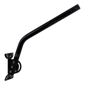 Support d'<span class=keywords><strong>antenne</strong></span> <span class=keywords><strong>TV</strong></span> réglable robuste JH-Mech, facile à utiliser, pour montage mural extérieur, support en J, acier au carbone, noir, mât d'<span class=keywords><strong>antenne</strong></span> - Product Image 1