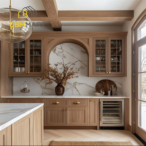 <span class=keywords><strong>Gabinetes</strong></span> <span class=keywords><strong>de</strong></span> <span class=keywords><strong>Cocina</strong></span> Modulares Laminados <span class=keywords><strong>con</strong></span> Chapa <span class=keywords><strong>de</strong></span> Roble Blanco Natural CBMmart, <span class=keywords><strong>Puertas</strong></span> <span class=keywords><strong>de</strong></span> Vidrio, Diseño Moderno, Acabado Pintado y Teñido, Residencial - Product Image 1