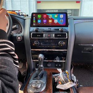 Oem 12.3 ''android 12 đài phá<span class=keywords><strong>t</strong></span> thanh xe máy nghe nhạc stereo GPS navigation cho tuần tra Y62 2013 2023 không dây sạc Carplay 4G 360 - Product Image 5