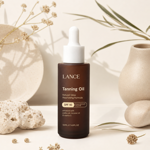 Olio Abbronzante Vegano Lance Private Label SPF10 PA+++ Hello Sunshine, Spray Abbronzante Profondo per Esterni, Nebulizzatore Corpo per Abbronzatura - Product Image 1