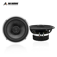 AK-654 6.5 "komponen Speaker sistem Fiberglass kerucut 40W RMS 4 Ohm KSV25mm kumparan suara dengan Neo Tweeter
