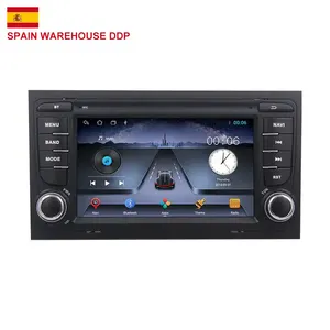 TOPSOURCE 7 inch 2 din auto radio BT WIFI 4G car dvd player for Audi A4 B6 B7 B8 B9 RS4 Android 11 8CORE Car DVD Player