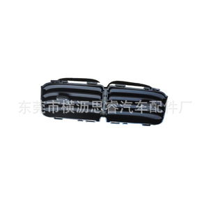 Rejillas de Ventilación para el Tablero de Chevrolet Sail, Negras, de ABS, Combinadas, Universales - Product Image 1