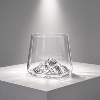 Ensemble de 6 verres à whisky rose coloré personnalisés en usine pour les fêtes à domicile et les bars