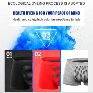 Marca nueva de fabricante, ropa interior suave sin costuras para hombre, calzoncillos bóxer de tamaño completo para hombre, ropa interior bóxer para hombre - Product Image 6