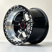 Jantes forgées 15X10 15X8 18 19 20 pouces 5x150 5x115 5x120 Drag Racing Beadlock pour Corvette Land Cruiser Challenger