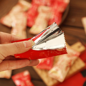 Bolsa de Embalaje para Turrón de Año Nuevo 2026, Papel de Envolver para Repostería Festiva, Bolsa de Dulces Desechable y Reciclable, Sellado a Máquina - Product Image 4
