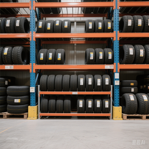 헤비 듀티 창고 보관 랙 팔레트 보관 선반 랙 창고 차고 볼트없는 선반 자동차 타이어 보관 랙 용 - Product Image 2