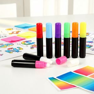 Oem Colors Liquid Fluorescent/Glow in the Dark <b>Paint</b> Marker Pen for Rock Painting Set, Water-Based Acrylic <b>Paint</b> Marker - Product Image 5