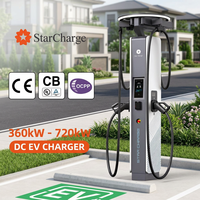 Station de recharge pour véhicules électriques Starcharge Aries V2 360kW-720kW CCS2 OCPP 1.6J avec écran tactile de 7 pouces