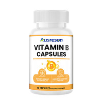 Ausreson OEM – Capsules de Vitamine B : Soutient le Système Immunitaire et le Métabolisme Énergétique – Multivitamines pour Adultes