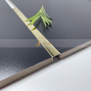 Profilé de carrelage en acier inoxydable en forme de U, bordure de carrelage en acier inoxydable pour la décoration des sols - Product Image 2